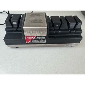 Waring Pro Electric Professional Knife Sharpener KS80 Fine Coarse Strop Polish